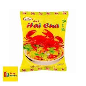 Binh Tay Mi Hai Cua Artificial Crab Flavored Instant Noodles 2.5 Oz Pack of 20