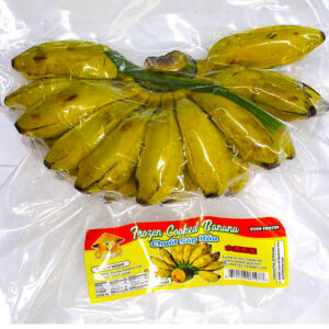 Frozen Cooked Banana Chuoi Sap Nau 32lbs