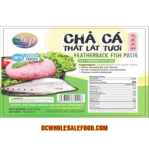 Frozen Featherback Fish Paste Cha Ca That Lat Tuoi 30 x 16 Oz