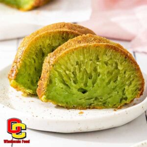 Frozen Pandan Honeycomb Cake Coconut Filling Banh Bo La Dua Nhan Dua 12 x 16 Oz 2