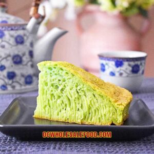 Frozen Pandan Honeycomb Cake Coconut Filling Banh Bo La Dua Nhan Dua 12 x 16 Oz 3