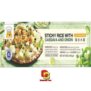 Frozen Sticky Rice Cassava Onion Xoi San Mo Hanh 22 x 16 Oz