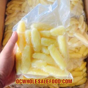 Frozen Yellow Cassava Khoai Mi Vang 22 x 16 Oz